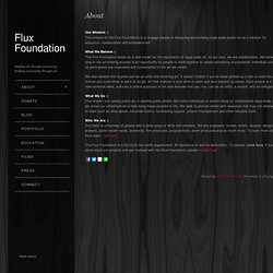 About – Flux Foundation