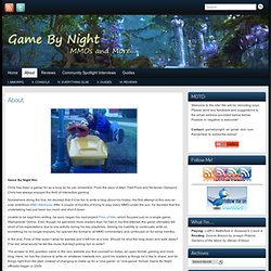 Game By Night » About