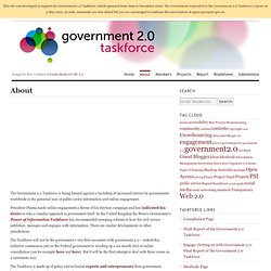 Government 2.0 Taskforce