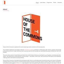 About – House of the Commons
