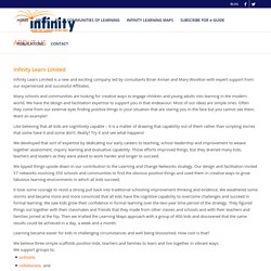 ABOUT US – Infinity Learning