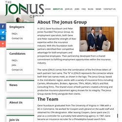 About Jonus Group - Insurance Jobs Recruiters NJ, CT, NY