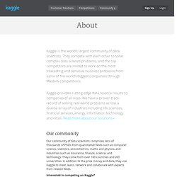About Kaggle and Crowdsourcing Data Modeling