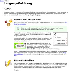 About LanguageGuide.org