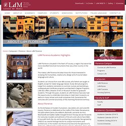 Facilities, Lorenzo de' Medici (LdM) - Italian International Institute: Study Abroad in Florence, Italy