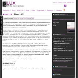 About LUX - LUX