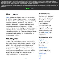 Company - About Luxion