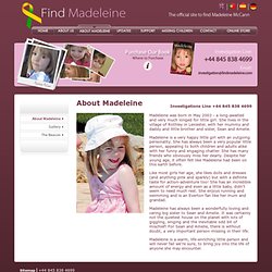 findmadeleine.com