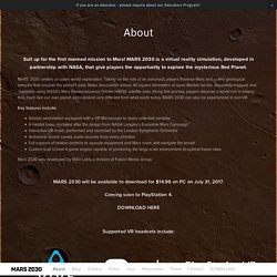 About — Mars 2030
