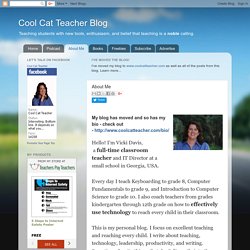 Cool Cat Teacher Blog: About Me