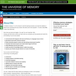 THE UNIVERSE OF MEMORY