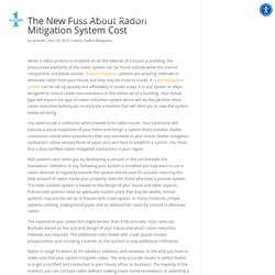 The New Fuss About Radon Mitigation System Cost - Radon1