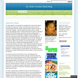 Dr. Nikki Newtons Guided Math Blog
