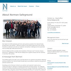 Norman — Proactive IT security