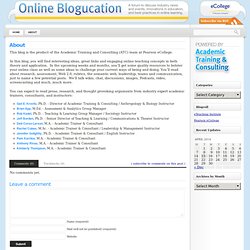 About « Online Blogucation