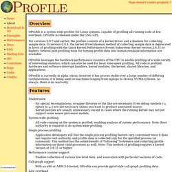 About OProfile