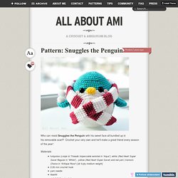 Pattern: Snuggles the Penguin