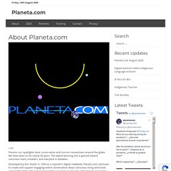 About Planeta.com – Planeta.com