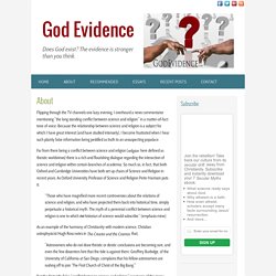 About - Purpose of God Evidence