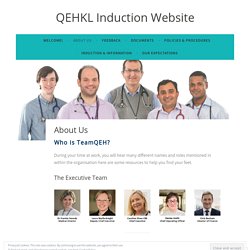 About Us – QEHKL Induction Website