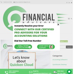 Let's know about Quicken Cloud - Accounting Help