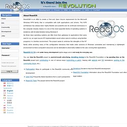 À propos de ReactOS