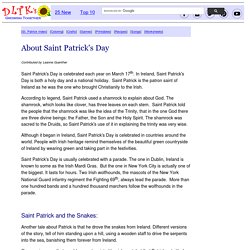 About Saint Patrick