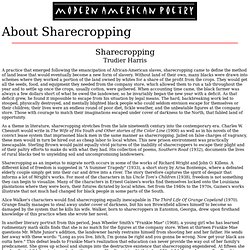 About Sharecropping