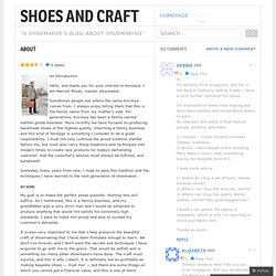 About « Handmade Shoes