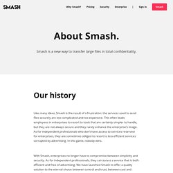 About Smash — Smash