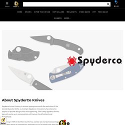 About Spyderco Knives