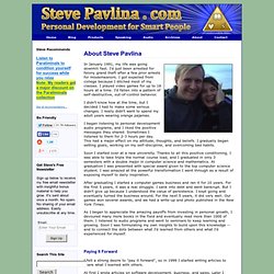 About Steve Pavlina