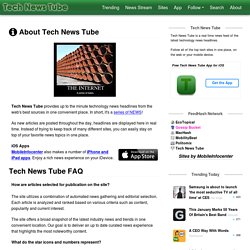 About - Tech News Tube
