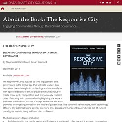 About the Book: The Responsive City