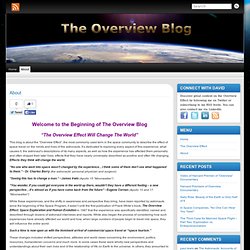 About « The Overview Blog