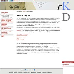 RKD Institut néerlandais d'histoire de l'art