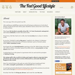 About - TheFeelGoodLifestyle.com