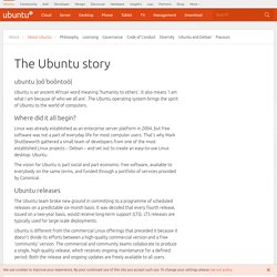 The Ubuntu Story