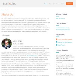 About Us - Curriculet