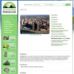 About Us - Greening Detroit