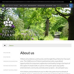 About us - The Royal Parks