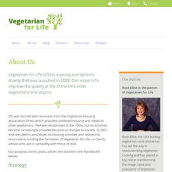 About Vegetarian for Life