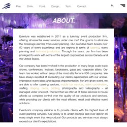 All Event Services Under One Roof - Eventure Group
