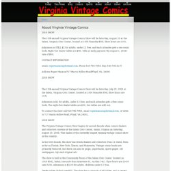 About Virginia Vintage Comics