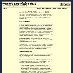 About the Writer's Knowledge Base
