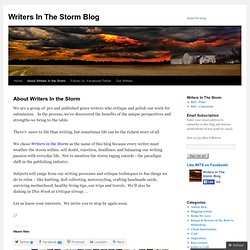 About Writers In the Storm