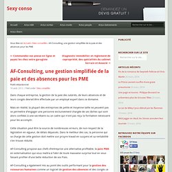 Gestion paie, absences,ressources humaines PME