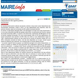 Un portail web pour évaluer l'absentéisme des agents publics territoriaux- Maire-info / AMF