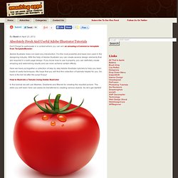 Absolutely Fresh And Useful Adobe Illustrator Tutorials