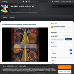 Auguste Herbin -L’alphabet plastique : une abstraction spirituelle. - Art-Histoire-Littérature